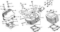 Cylinder Head + Cylinder