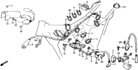 Wire Harness + C.D.I. Unit + Ignition Coil