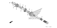 Kick Starter Spindle