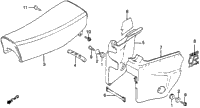 Seat + Side Cover 79