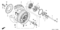 Rear Wheel (Vtx1800c)