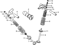 Camshaft + Valve