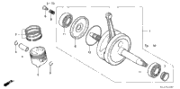 Crankshaft@Piston (Crf80f)