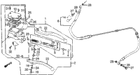 Clutch Master Cylinder + Clutch Control Lever