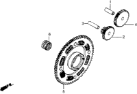Starting Driven Gear