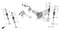 Camshaft + Valve