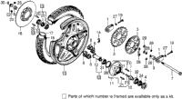 Rear Wheel + Disc