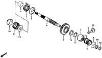 Kick Starter Spindle