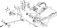 Swingarm + Drive Chain 80