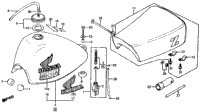 Fuel Tank + Seat