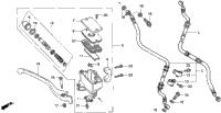 Vt1100c2fr. Brake Master Cyl. 95-97