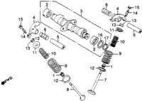 Camshaft + Valve