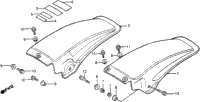 Rear Fender 82-83