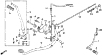 Brake Pedal + Gearshift Pedal