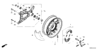 Rear Wheel@Swingarm