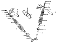 Camshaft + Valve