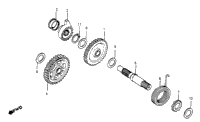 Kick Starter Spindle