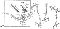 Front Brake Master Cyl. + Right Control Lever
