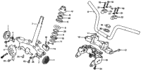 Handlebar + Steering Stem + Horn