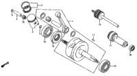 Crankshaft + Piston