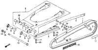 Swingarm + Chain Case 83