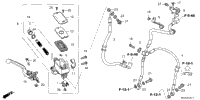 Front Brake Master Cylinder (Cb500xa'22/'23)