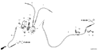 Brake Cable@Brake Bracket