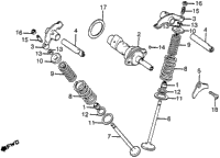 Camshaft + Valve