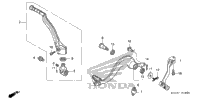 Pedal + Kick Starter Arm
