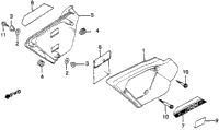 Xl500s Side Cover 79-81
