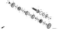 Transmission (Countershaft) (Cmx1100d/D2)