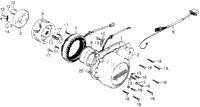 Alternator + Alternator Cover