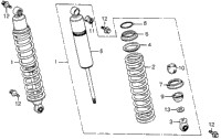 Rear Shock Absorber 78