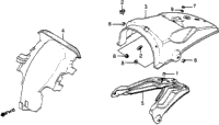 Xl500s Rear Fender 79-81