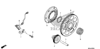 Pulse Generator + Starting Clutch