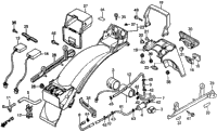 Rear Fender + Spark Unit