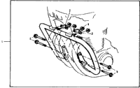 Engine Guard Set-1 Piece