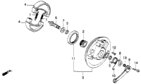 Front Brake Panel 82-83