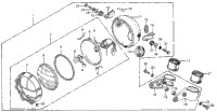 Headlight + Headlight Case 76-77