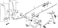 Gearshift Pedal + Kick Starter Arm + Brake Pedal