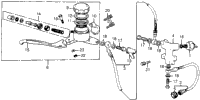Master Cylinder + Brake Hose
