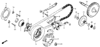 Clutch + Drive Chain + Final Gear 81