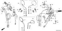 Handle Lever@Switch@Cable