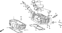 Cylinder + Rear Cylinder Head