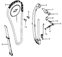 Cam Chain + Tensioner