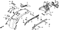 Rear Fender + Spark Unit