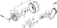 Alternator + Starter Clutch