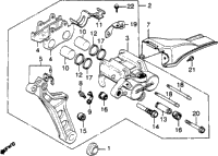 Rear Brake Caliper 82