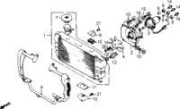 Radiator + Cooling Fan