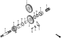 Kick Starter Spindle 83